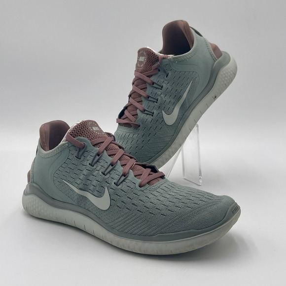 Nike Shoes Womens Size 7 Multicolor Free RN 2018‎ Running Mica Mauve 942837-300 - Picture 1 of 7